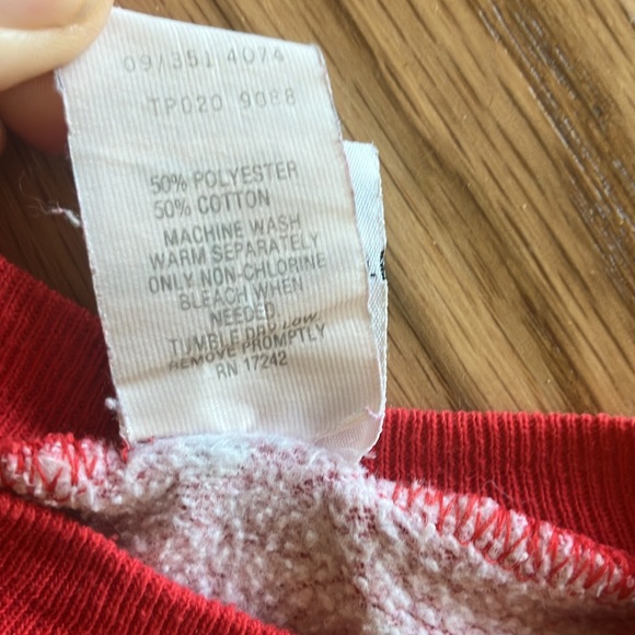 Minnie Mouse Christmas 6 80s 90s Jog Togs Long Sleeve Shirt - Picture 4 of 7